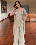 Champagne Stardust plazzo Set